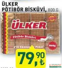 ÜLKER PETİBÖR BİSKÜVİ 800 G